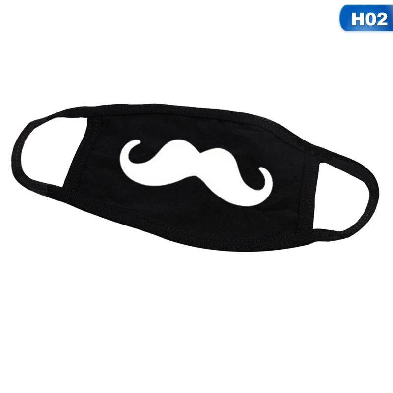 1pc Face Mouth Mask Unisex Camouflage Mouth-muffle Unisex Respirator Stop Air Pollution Cartoon Lovely Cotton Mask