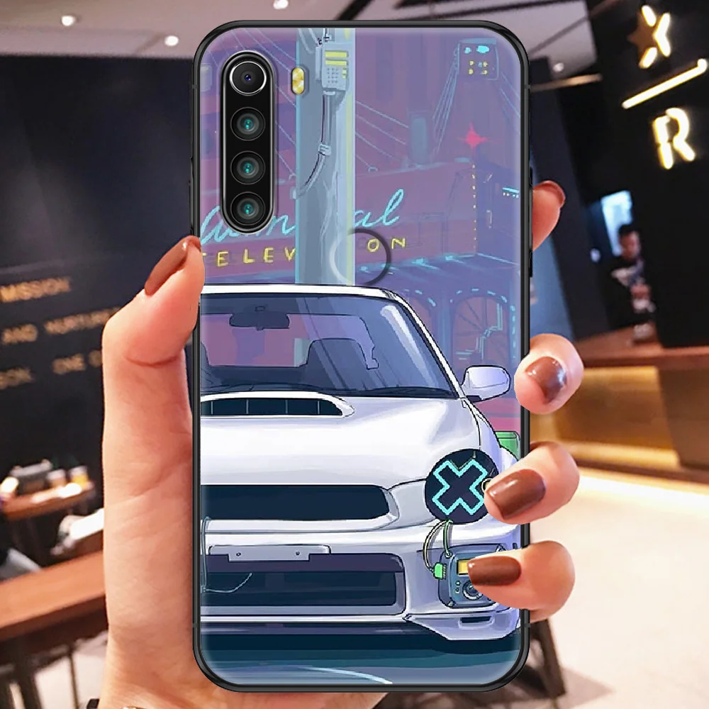 best phone cases for xiaomi JDM Japanese domestic market Car Phone case For Xiaomi Redmi Note 7 7A 8 8T 9 9A 9S K30 Pro Ultra black fashion funda painting cases for xiaomi blue Cases For Xiaomi