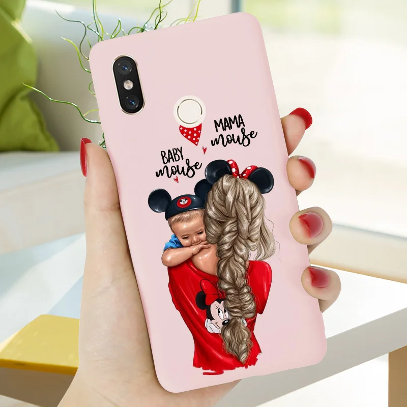 Чехол для маленькой девочки Redmi 6A, чехол для Xiaomi Redmi 7A, 8A, 6A, 7 A, Redmi Note, 7, 6, 8 Pro, чехол, карамельный цвет, Силиконовый ТПУ бампер Super Mama