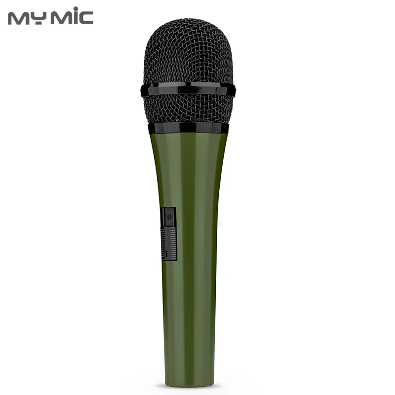 My Mic DM02 профессиональный динамический микрофон для караоке студийный записывающий микрофон для сцены семейный KTV