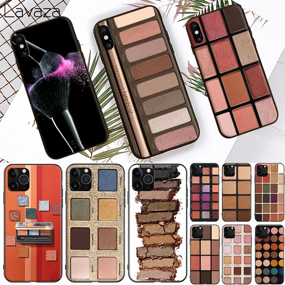Naked Palette Fashion Glam Makeup Eye shadow box Soft Silicone Case for Apple iPhone 6 6S 7 8 Plus 5 5S SE X XS 11 Pro MAX XR |