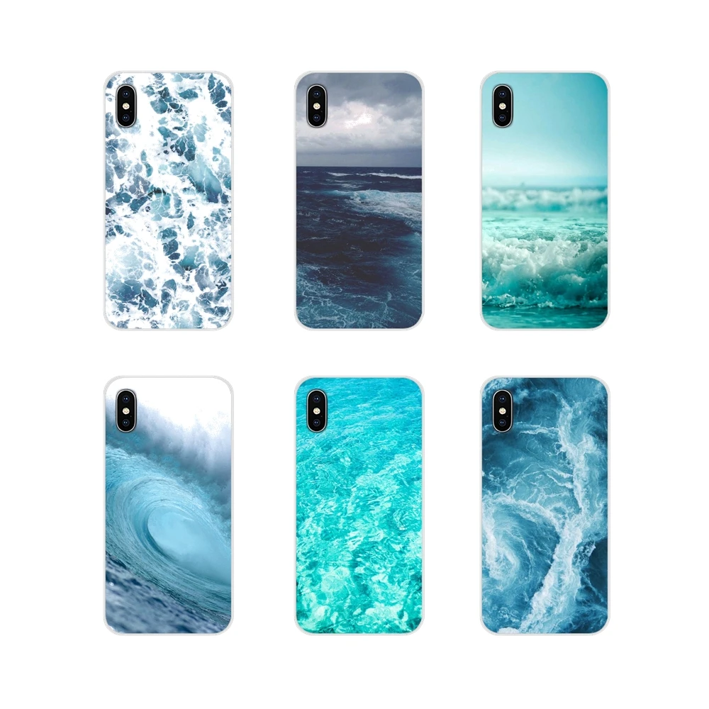 Accessories Phone Case Cover For LG G3 G4 Mini G5 G6 G7 Q6 Q7 Q8 Q9 V10 V20 V30 X Power 2 3 K10 K4 K8 2017 The waves Ocean water | Мобильные