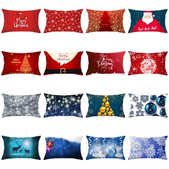 

30x50 Christmas Cushion Cover Decorative Xmas Pillowcase Pillow Cover Home Decor Decoration