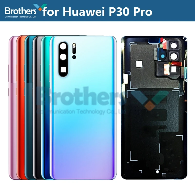 Корпус батареи для huawei P30 P30 Pro задняя крышка батарейного отсека для Huwei P30 Pro задняя крышка корпуса чехол Замена телефона