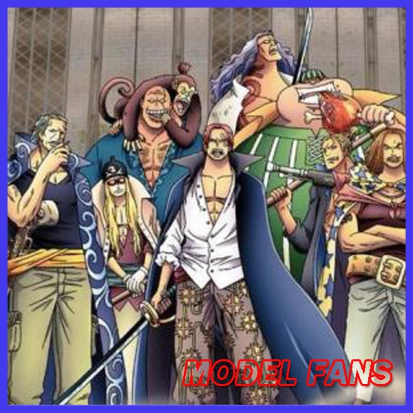 モデルファンワンピースポップスケールホワイトひげを生やした海賊連隊 ビッグマパイレーツ レッドヘアパイレーツ バイスアドミラルgkレジンフィギュア Action Figures Aliexpress