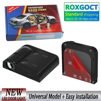 

Universal LED Welcome Light Wireless Laser Projector Ghost Shadow Car Door Light For Honda VW Ford Toyota Mazda Golf Opel Alfa