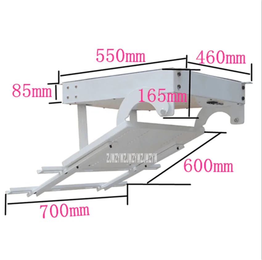 43-5" ТВ вращающееся крепление вешалка ТВ потолочный Лифт вешалка Электронное позиционирование складной держатель ТВ потолочный кронштейн 110 В/220 В 20 Вт