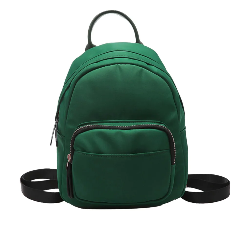 Women Oxford Canvas Mini Backpack Girls Camouflage School Casual Bag Female Small Travel Rucksack Fashion Black Shoulder Bag