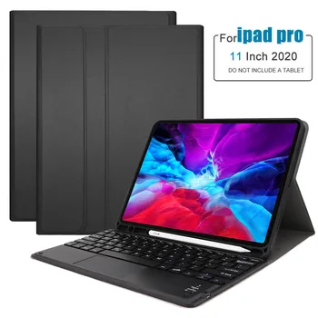 

Case For iPad Pro 2020 11 Bluetooth Keyboard Magnetic Cover With Pencil Holder For iPad Pro 11 Inch 2020 With Touchpad Keyboard