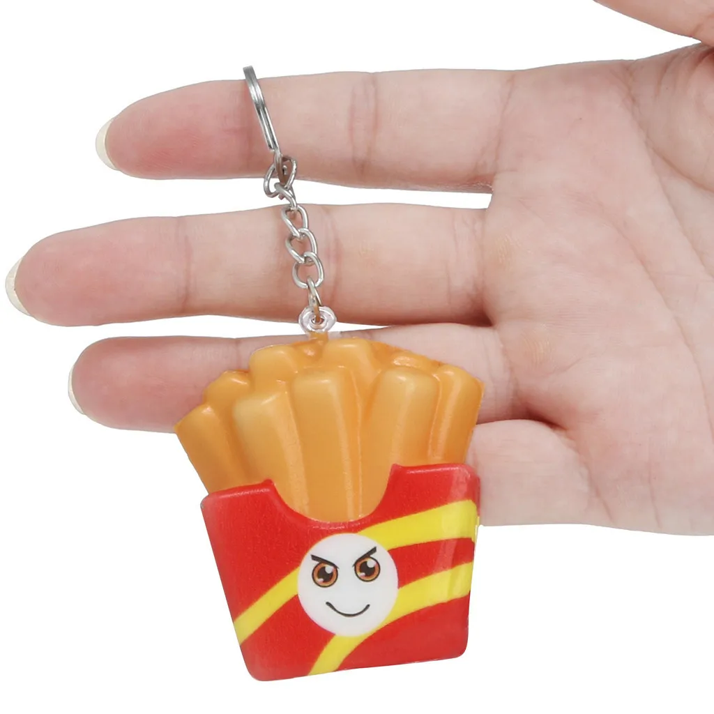 French Fries Toys Elastic PU Stress Relief Toy Kitchen Toys Fast Food Educational Toys Slow Rising Artificial Toy #A
