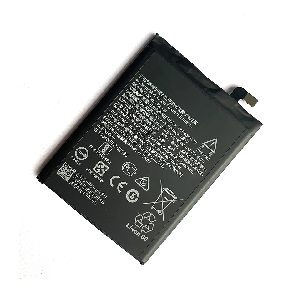 HE338 4000 аккумулятор для телефона, мАч для Nokia 2 Замена батареи высокого качества