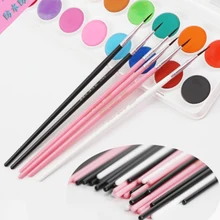 100 pçs/set fino mão pintado fino gancho linha caneta multicolorido baton desenho arte caneta pincel de pintura suprimentos