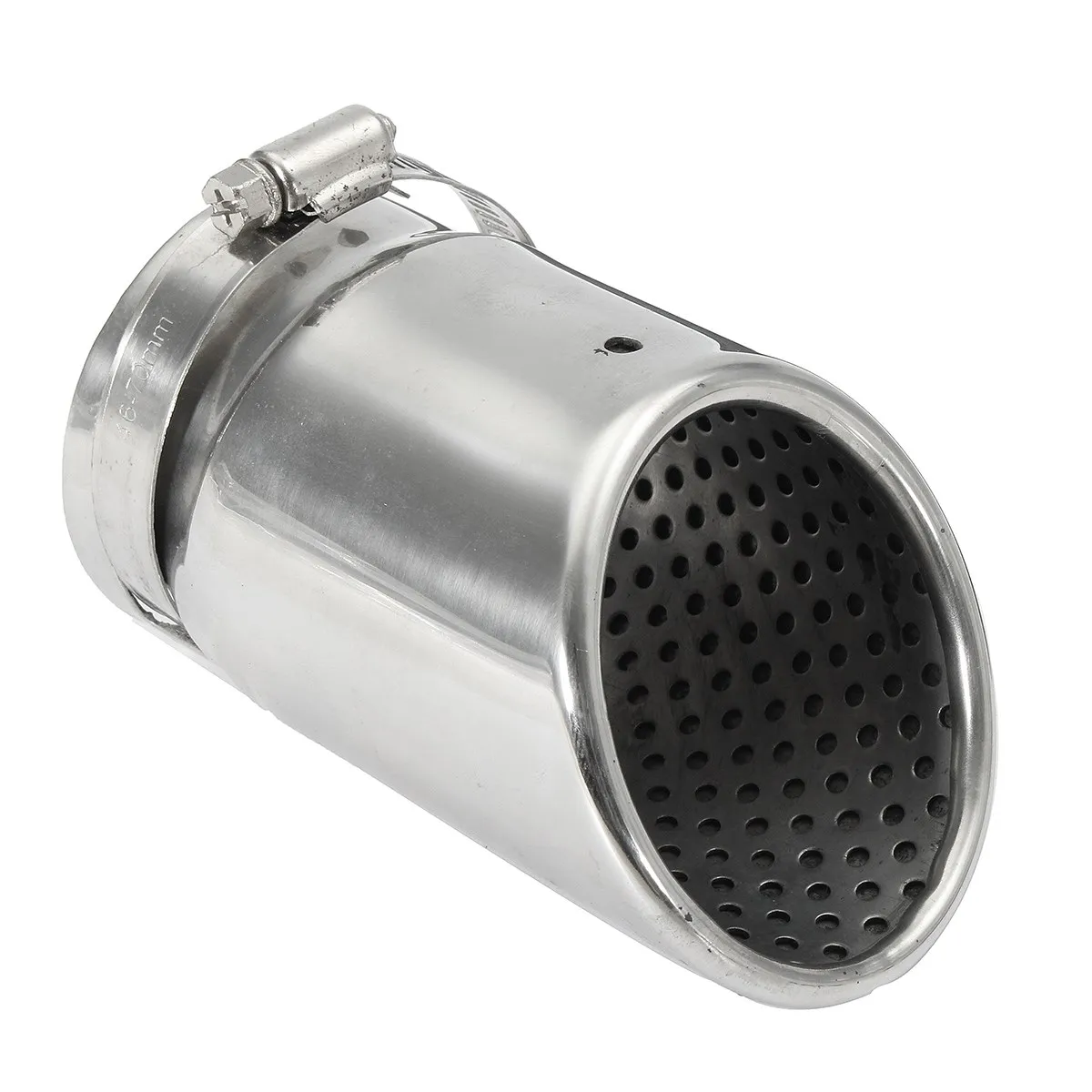 Горячая продажа хромированный Автомобильный Круглый задний глушитель из