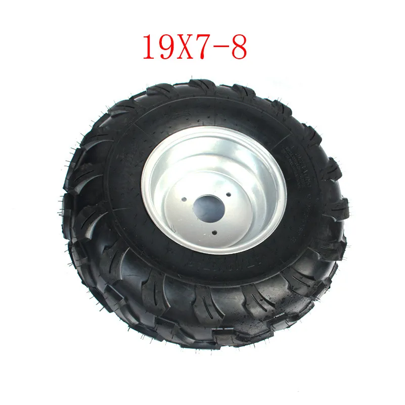 2 шт. ATV 19x7. 00-8 19x7-8 дюймов шины 150cc 250cc вакуумные шины передние шины