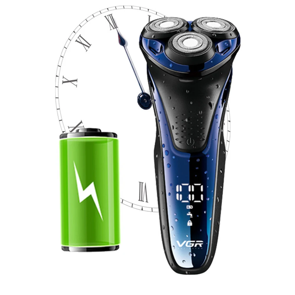 Vgr V-306 Бритва для лица бритва Enchen BlackStone 3D электробритва для мужчин моющаяся перезаряжаемая USB машинка для бритья бороды