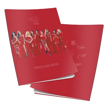 

KPOP EXO SEVENTEEN TWICE Stray Kids Mini Photobook Photo Card Fans Collection Upplies Stationery Set