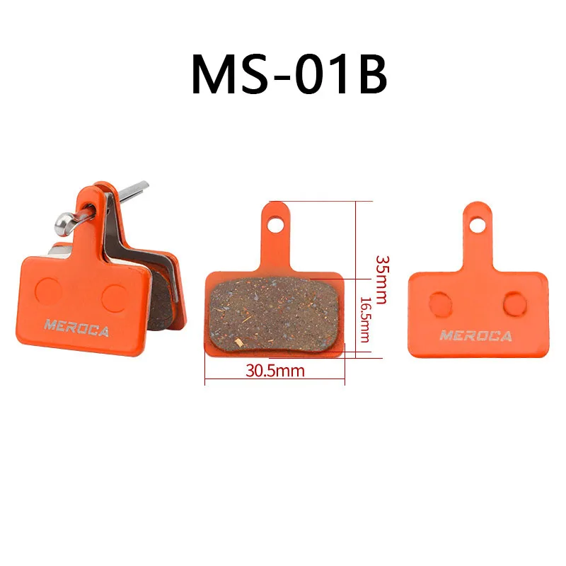 Bicycle Disc Brake Pads Brake Pads Bike Brake Pads MEROCA MTB brake pads bicycle resin brake pad for SHIMANO SRAM GIANT ZOOM QUADIEM M315 M355 M375 M396 M416 M446 M447 M475