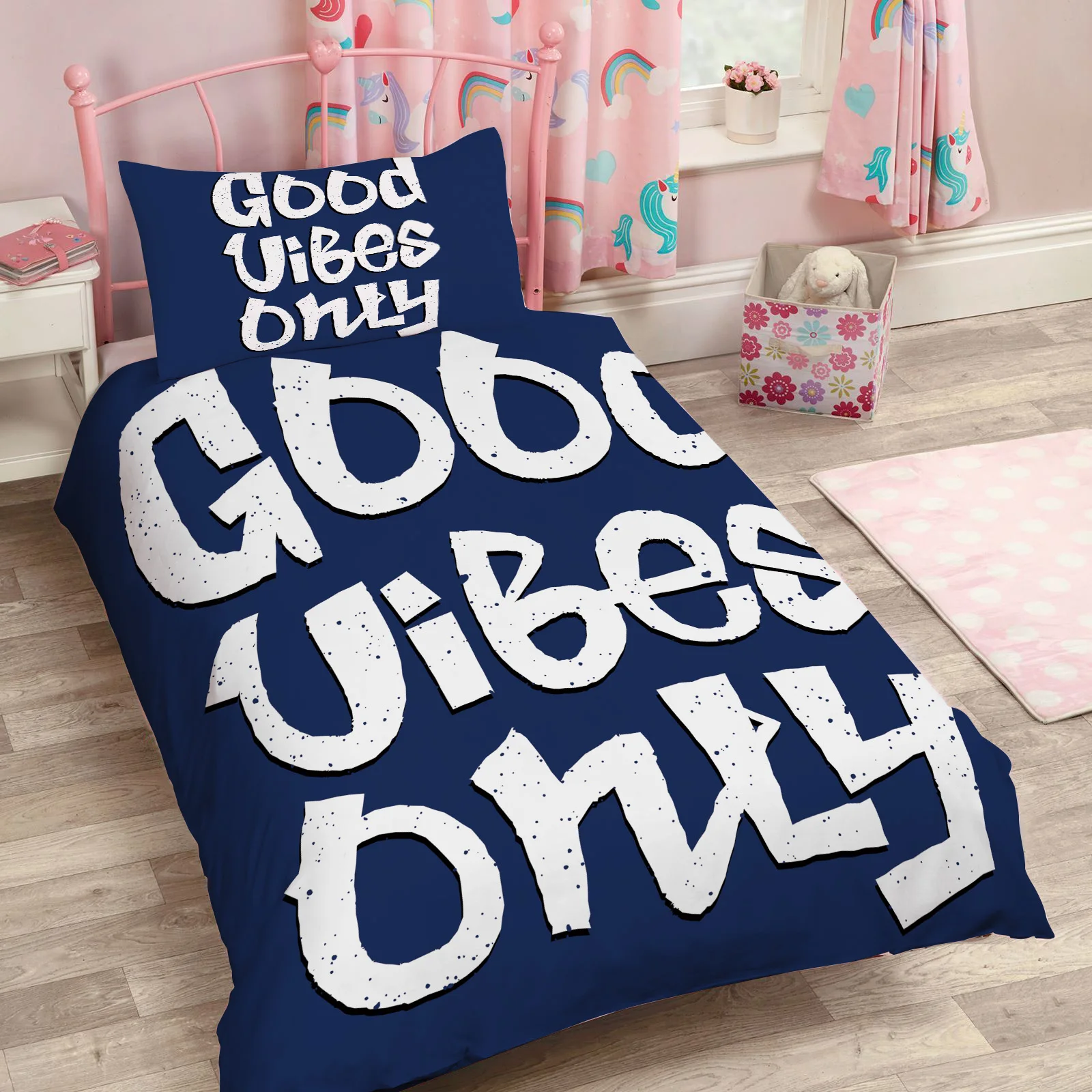 Уличные граффити Стиль Good Vibes Only Пододеяльник подушка чехол Стёганое одеяло крышка постельное белье набор постельных принадлежностей для односпальной кровати для кровати