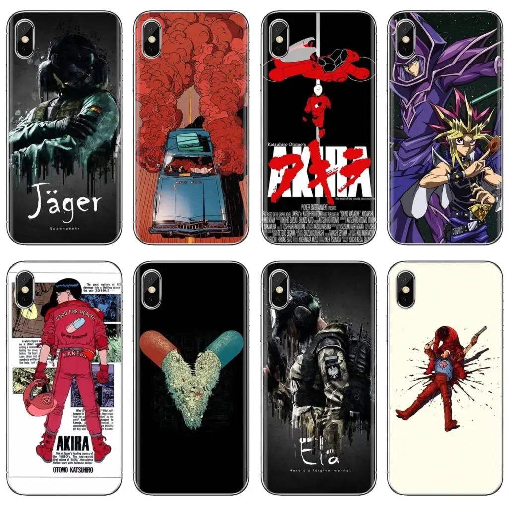 Мягкий чехол для Xiaomi Redmi 4A 7A S2 Note 8 3 3S 4 4X 5 Plus 6 7 6A Pro Pocophone F1 AKIRA Voltron Rainbow Six осада YuGiOh |