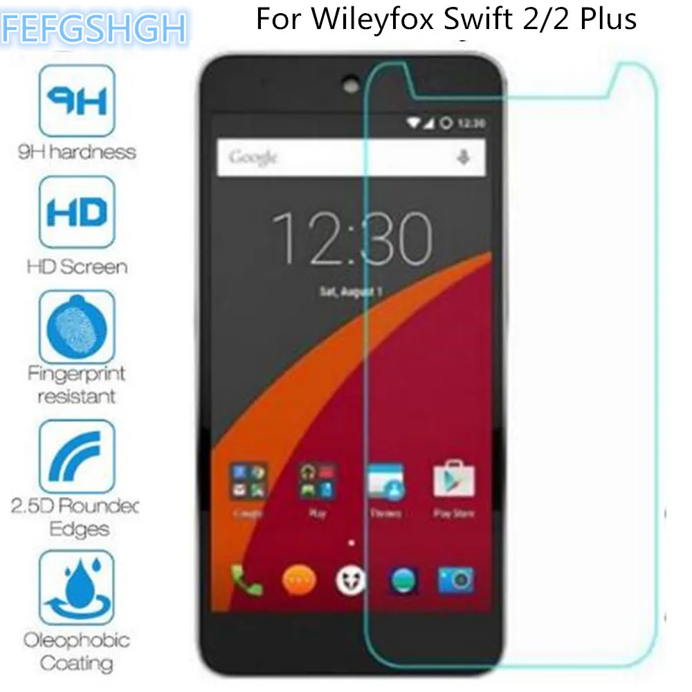 Закаленное стекло для Wileyfox Swift 2 Взрывозащищенная Защита экрана Plus зеркальное |