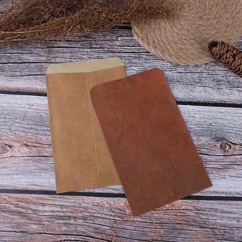 

1pc DIY Decorative Envelope School Office Supplies Vintage Envelope Kraft Paper Envelopes