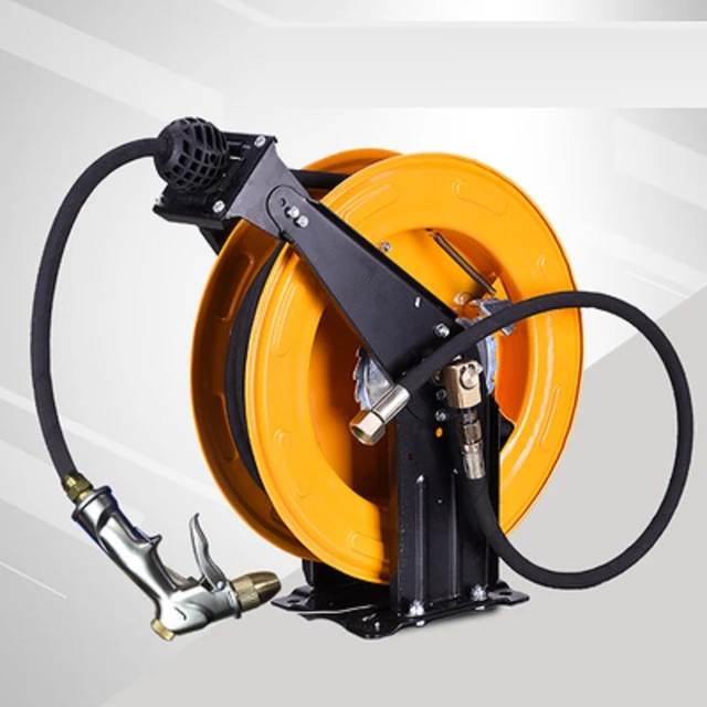 5-15M small body Automotive high pressure water hose reel, Automatic retractable  reel
