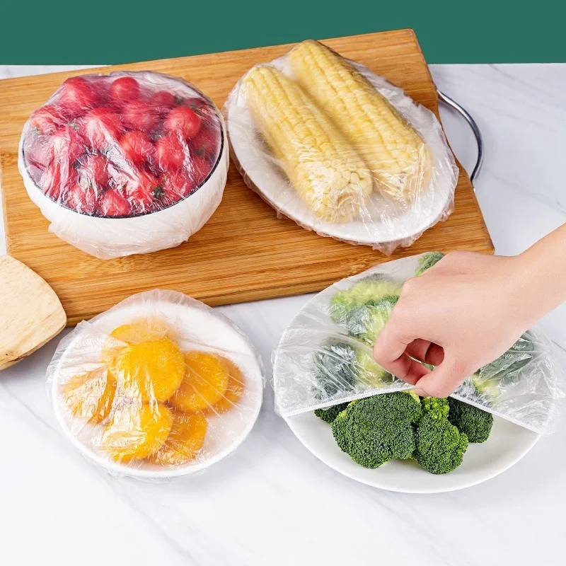 100 шт. многоразовые прочные крышки для хранения пищевых продуктов мисок