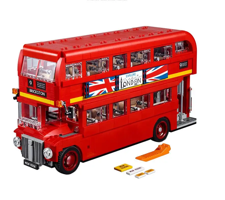 

NEW 1686pcs City Technic UK London Double layer Bus Building Block Bricks Compatible toys Children Gifts