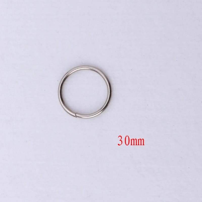 30mm Круглые металлические обруч кольцо «Ловец снов» гобелены макраме ремесла домашний декор "сделай сам" - Цвет: 30mm