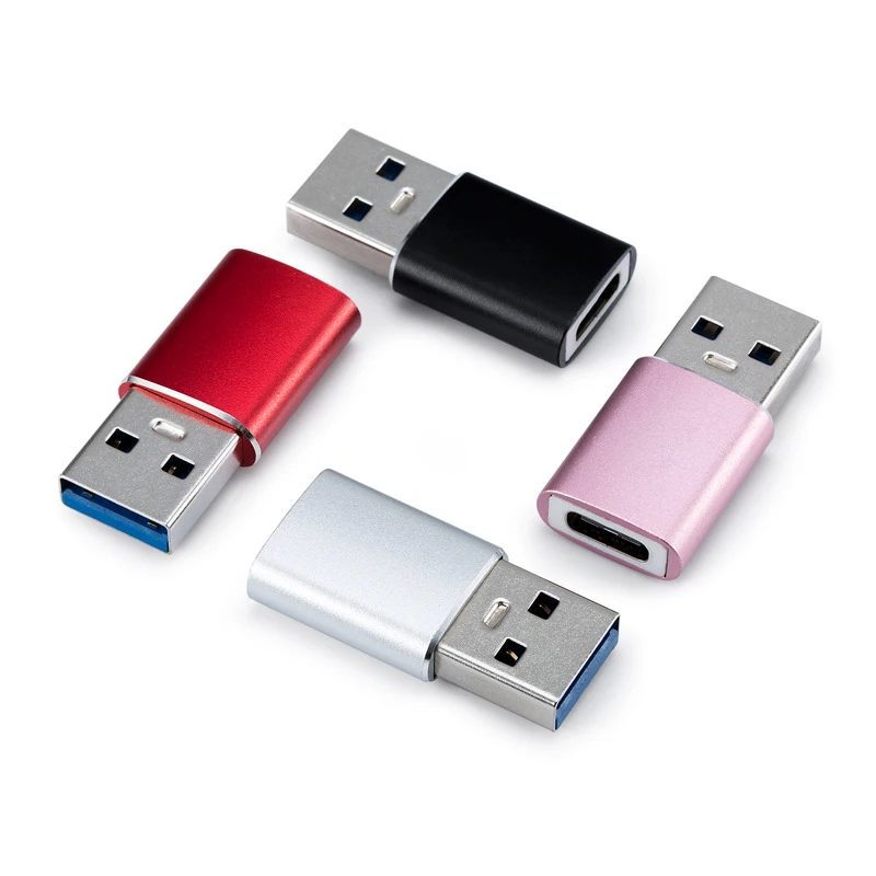Тип C Женский USB 3,0 Мужской Otg адаптер зарядное устройство конвертер для Macbook Nexus huawei USB C type-C к Usb зарядному адаптеру