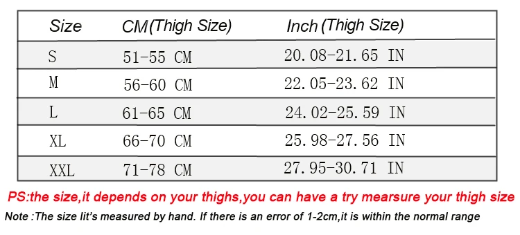 Anti Friction Thigh Bands Leg Warmers Women Bandalettes Anti Chafing Summer Thigh Band Non-Slip Sexy Leg Protection 1 Pair