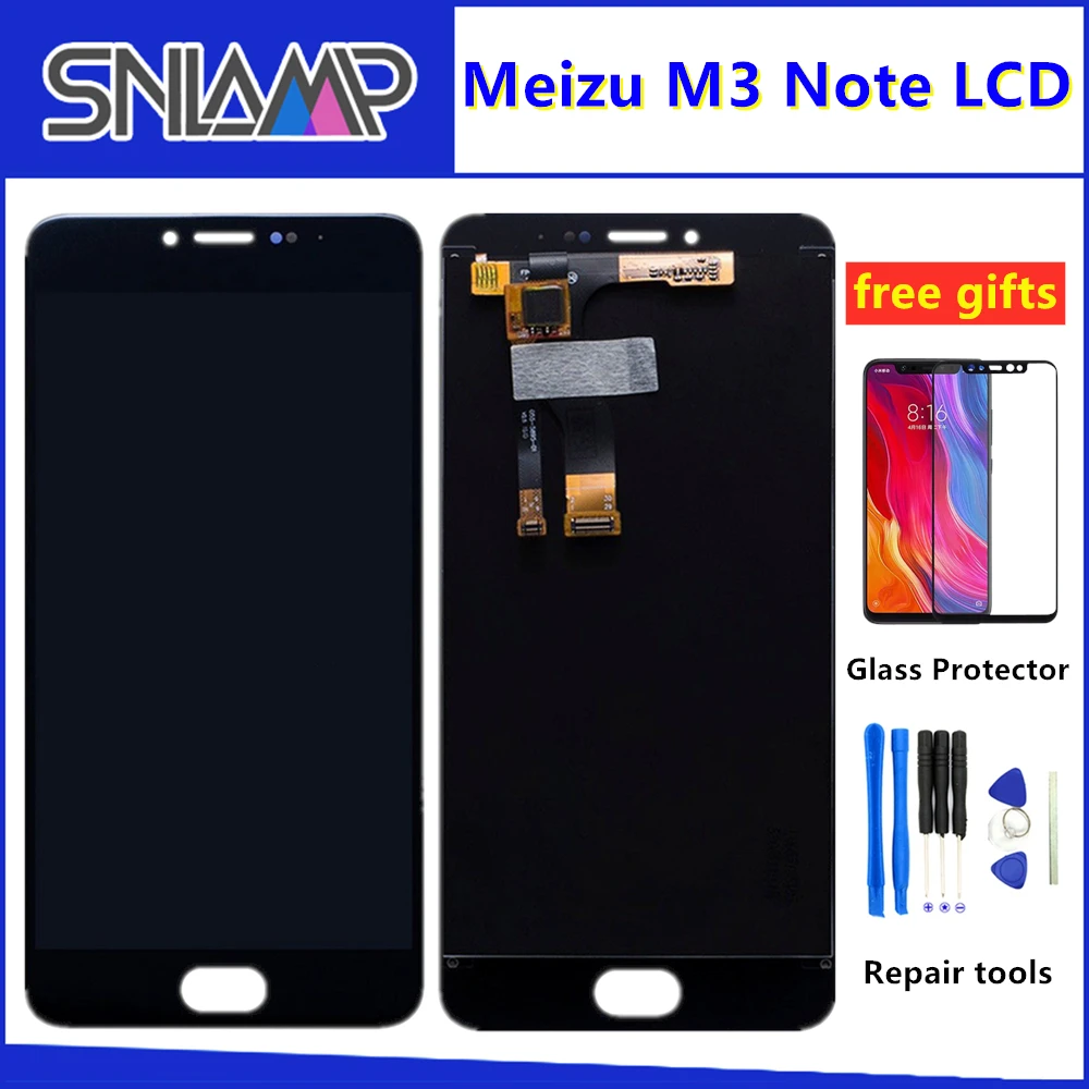 

5.5" Original LCD+Frame For Meizu M3 Note L681H M681H LCD Display Touch Screen Digitizer Assembly Replacement 1920 x 1080