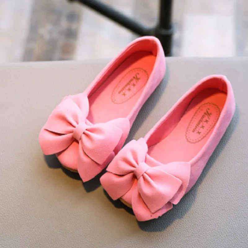 Imcute/Обувь для маленьких девочек; обувь принцессы с милым бантом для маленьких девочек; вечерние туфли для маленьких девочек