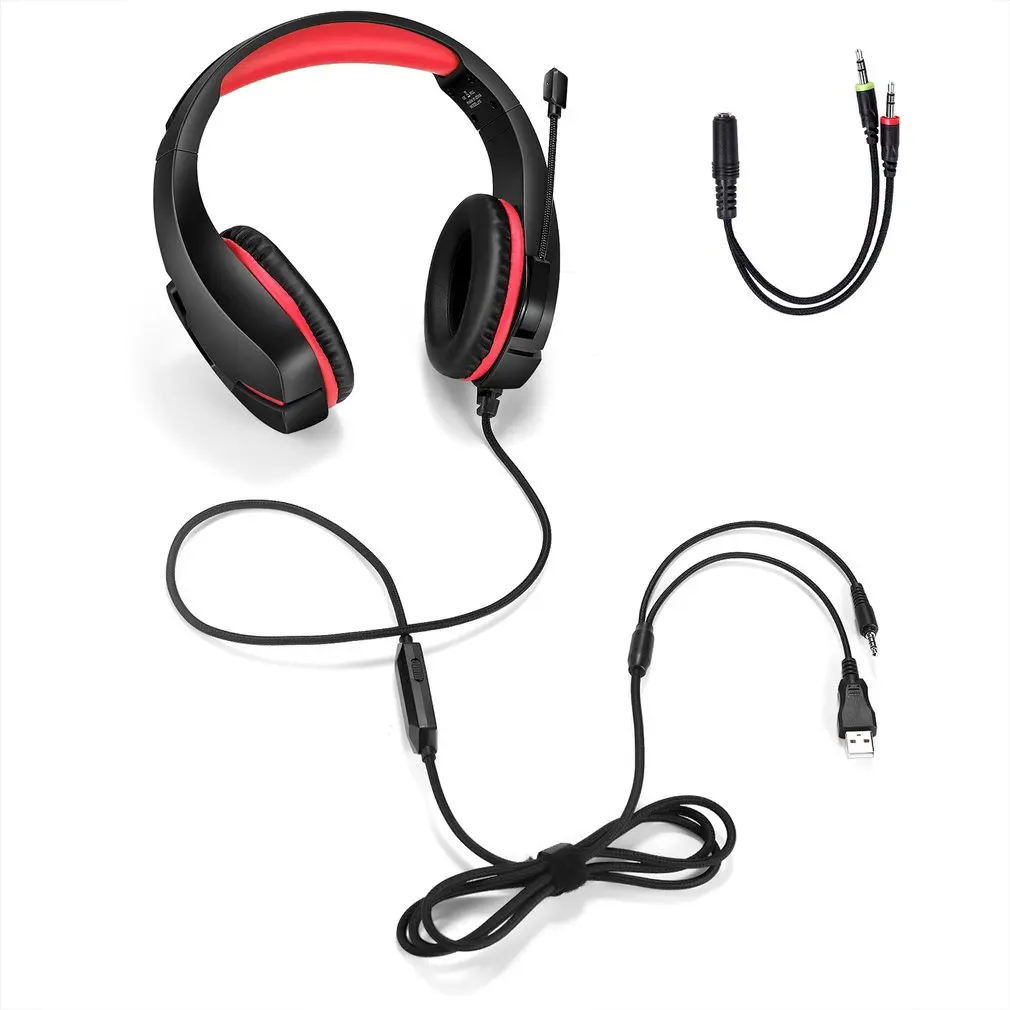 J10 Gaming Headsets Stereo High Definition Over Head Gaming Headphone Noise Canceling Gaming Headphone