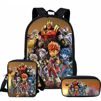 

Kids School Bags For Boys Game Gormiti Schoolbags Primary Student Large Capacity Backpack Sets Girls Boys Satchel