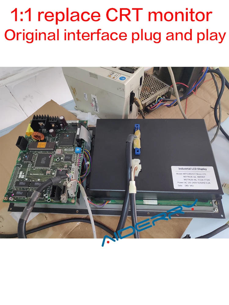 CNC ý CRT Ϳ FCUA-CT100 ȣȯ LCD ÷, BM09DF, MDT962B, 9 ġ, E64, M64, M300, M500, M520, M64S