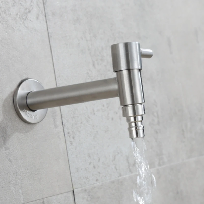 Wall Mounted Lengthen Washing Machine Tap Mop Pool Tap Garden Outdoor Water Modern Kitchen Bathroom Faucet bathroom faucet water tap faucet garden bibcocks washing machine faucet