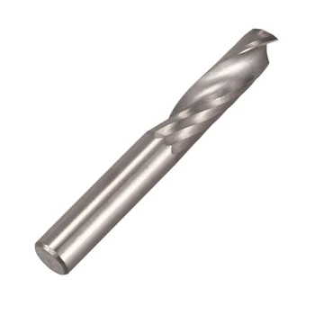 

Equipment Milling Cutter 5Pcs Metalworking Single Flute 1/4Inch Spiral