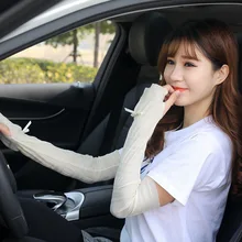 Манжета из вискозы с рукавами-фонариками, солнцестойкая манжета для езды на открытом воздухе, УФ-защита, манжета, стиль, манжета