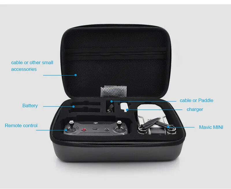 Buy STARTRC DJI Mavic Mini Bag Waterproof Carrying Case Portable Storage bag For Mavic Mini Drone Accessories