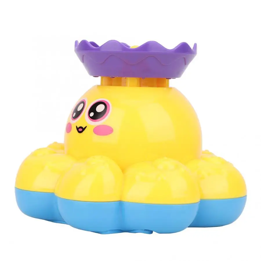 Eletric Baby Shower игрушка для ванны детская Ванная комната для купания вода распылительный инструмент морской животные Осьминог спринклер лодка забавная водяная игрушка