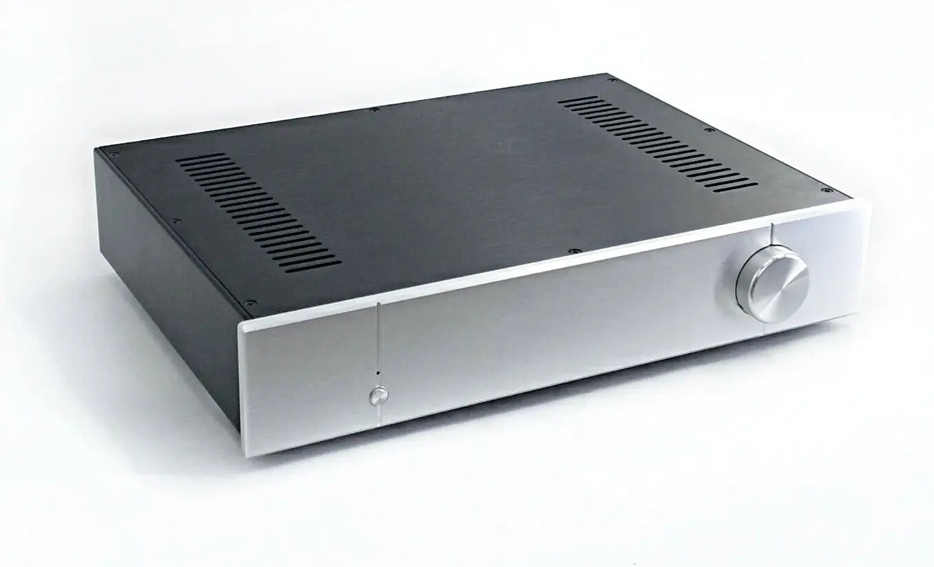 4308C полностью алюминиевый усилитель шасси DIY Amp Box/Чехол 430*80*308 мм L17-19 | Электроника