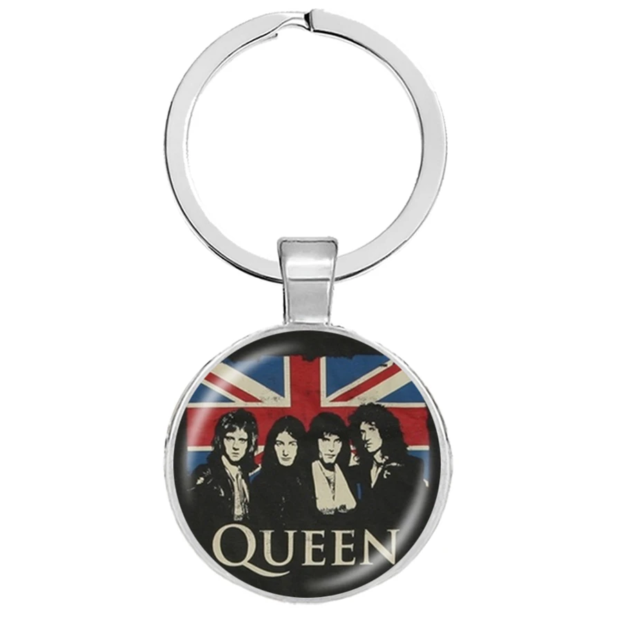 Классический рок группа queen брелки богемный Rhapsody ручной работы ключ Hoder ювелирные