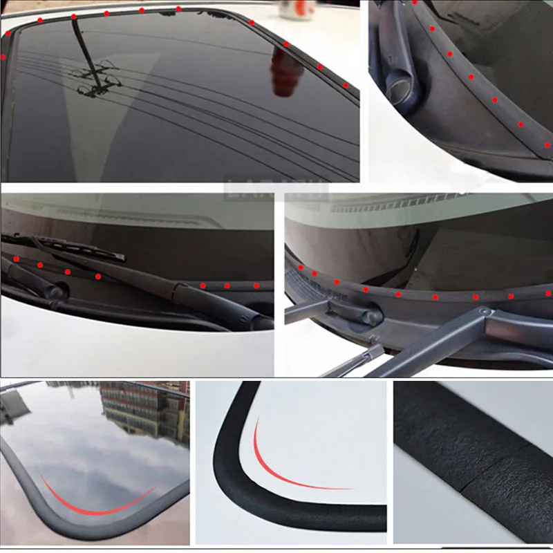 Герметик для автомобильных окон резиновые наклейки Sunroof треугольные оконные