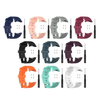 

HOT Quick Release Watch Strap for Garmin forerunner 45 45S 935 GPS Watchband With Tool Silicone Bracelet Twill Solid Color Strap