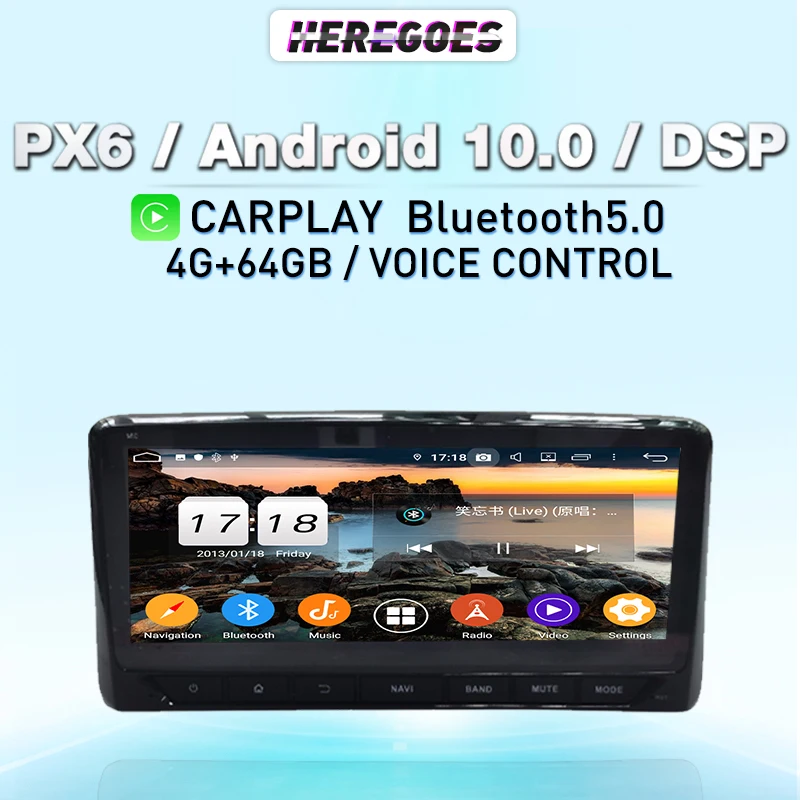 

Carplay 2 Din PX6 Android 10.0 Car DVD Player For Toyota RAV4 XA50 RAV 4 2018 - 2020 Autoradio Navigation GPS Stereo IPS Radio