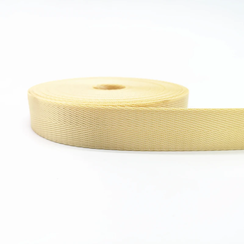Premium Herringbone Strap: 2 Yards of 38mm Blue, Yellow, and Red Nylon Webbing