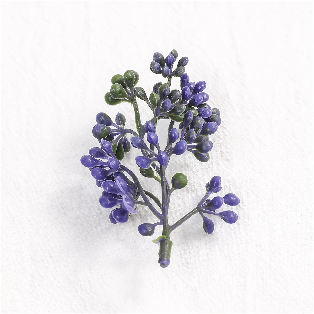 10 Stück grüne künstliche Farne Blatt gefälschte Pflanzen Eukalyptus Blume Wandranken Hochzeit Zuhause ​ Dekor Grün Weihnachtszubehör – Detail 18