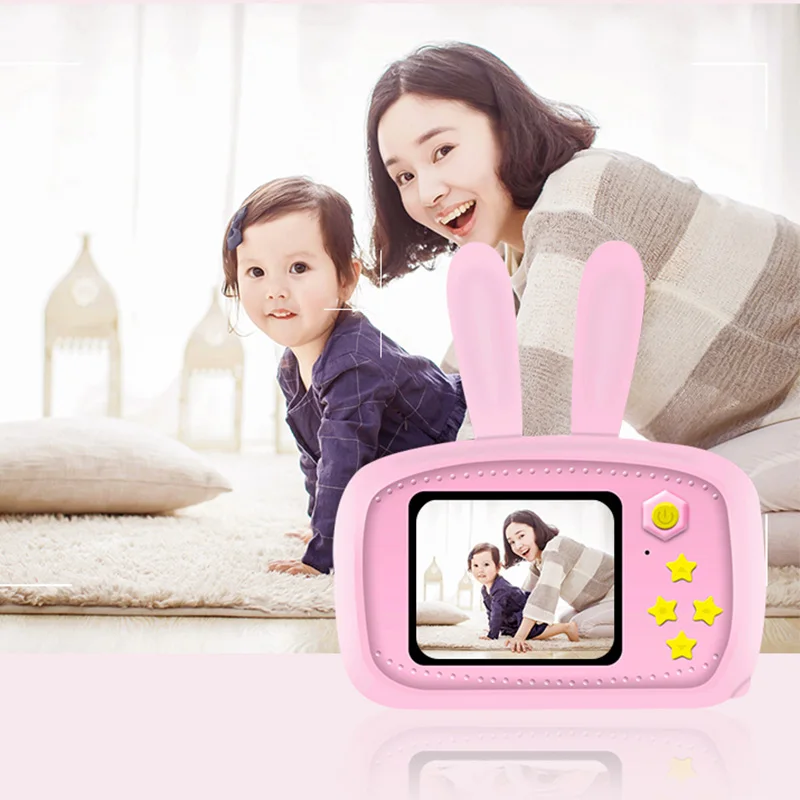 Камера для детей, Противоударная и передняя и задняя селфи-камера 12,0 м с 2,0 дюймовым ips-экраном, детские развивающие игрушки