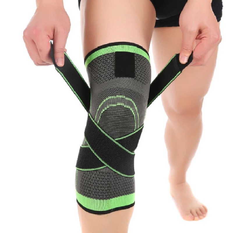 

Mumian Pressurized Fitness Running Cycling Bandage Knee Support Braces Elastic Nylon Sports Compression Pad Sleeve 40FP27